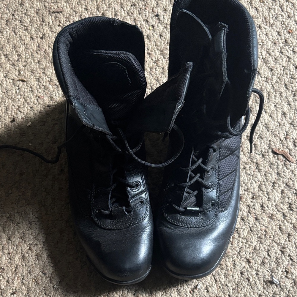 Bates Black Tactical Boots